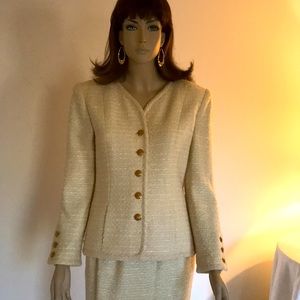 CHANEL Vintage skirt Suit size 8/10